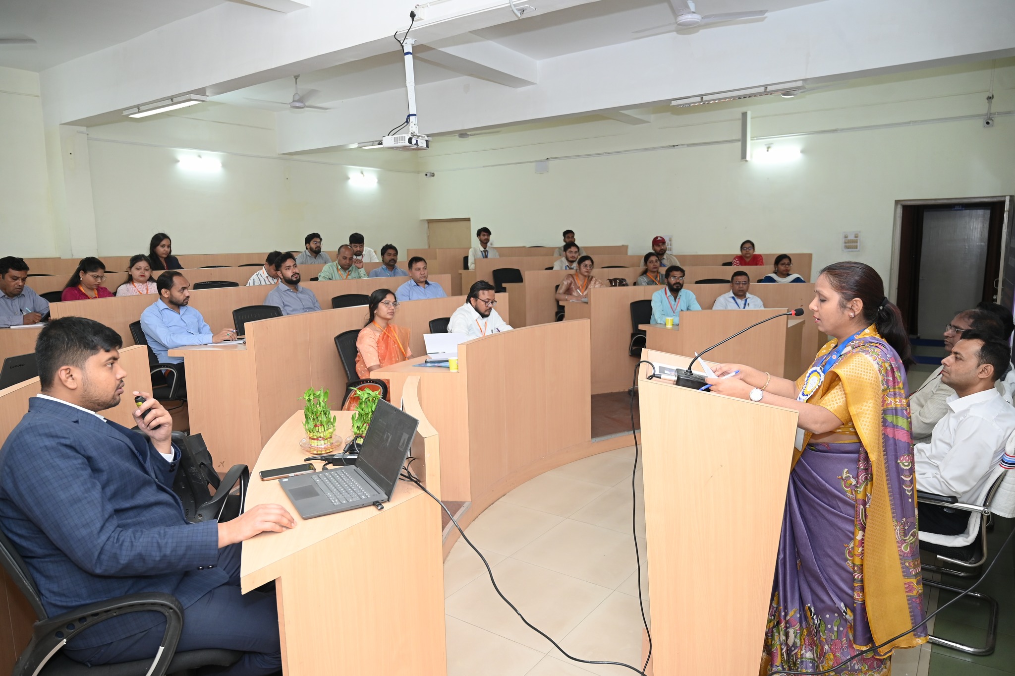 freshers induction program