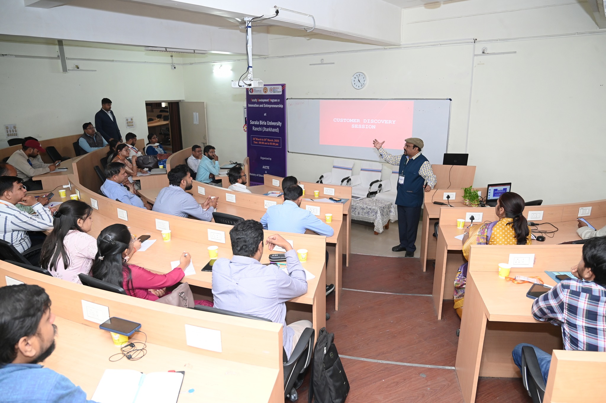 freshers induction program